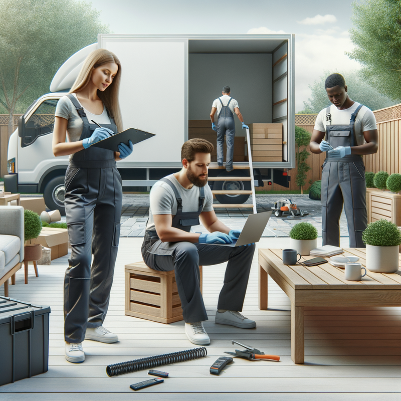 Expert team handling patio organization project Expert team handling patio organization project in Toledo